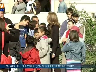 Valérie Trierweiler donne sa première interview officielle