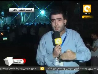رغم الظلام زيادة إقبال الناخبين بالسيدة زينب #May23