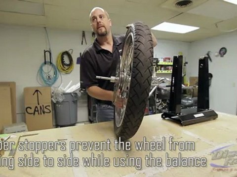 Motorcycle Wheel Balancer & Truing Stand