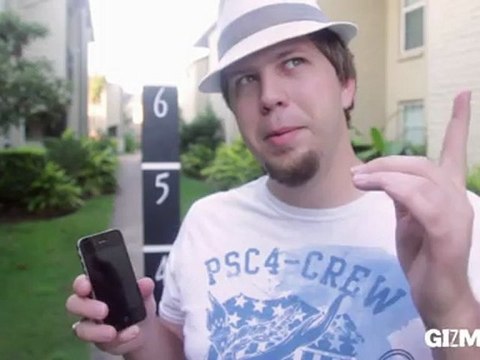 iPhone Zagg Extreme Invisible Shield Screen Protector Drop Test - GizmoSlip