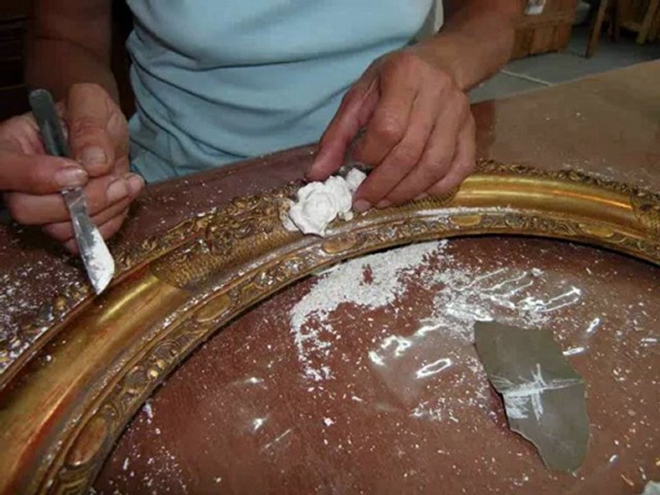 Portrait d homme - restauration par Dominique Juban - Atelier Empreinte