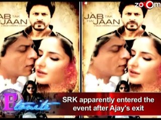 Shahrukh avoids meeting Ajay at an event