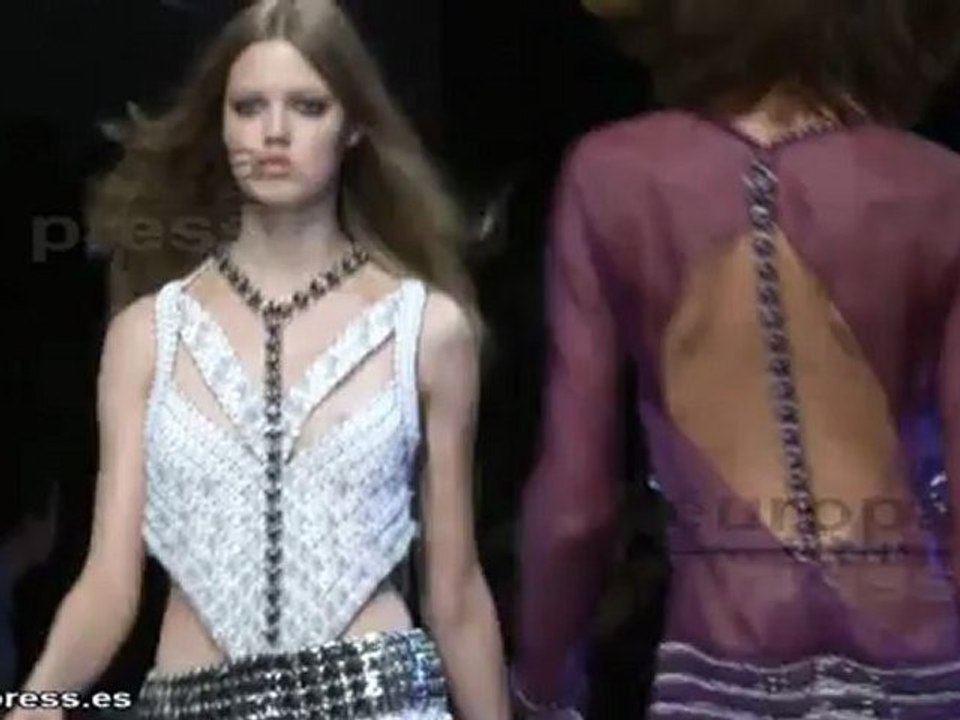 Paco Rabanne presenta su colección Primavera-Verano 2013 en la Semana de la Moda de París