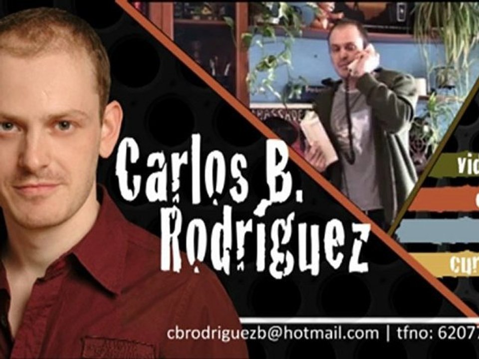 menú DVD Videobook Carlos B. Rodriguez