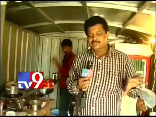 Chandrababu  padayatra with mobile kitchen