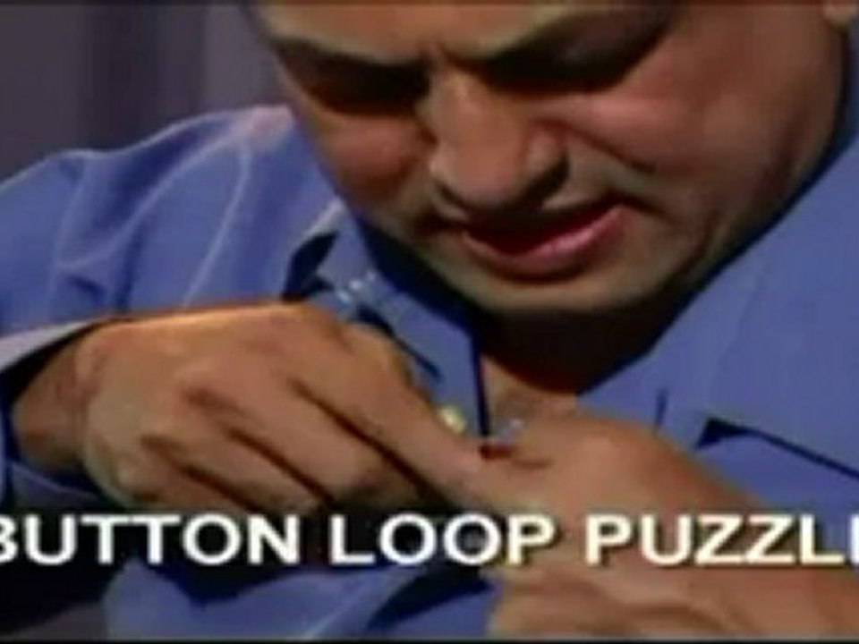 Button Hole Puzzle (Set Of 5) by Uday - Magic Trick