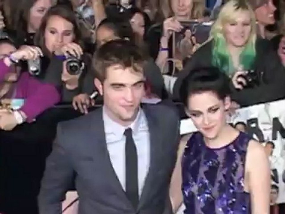 Robert pattinson und kristen stewart auf twilight-tour