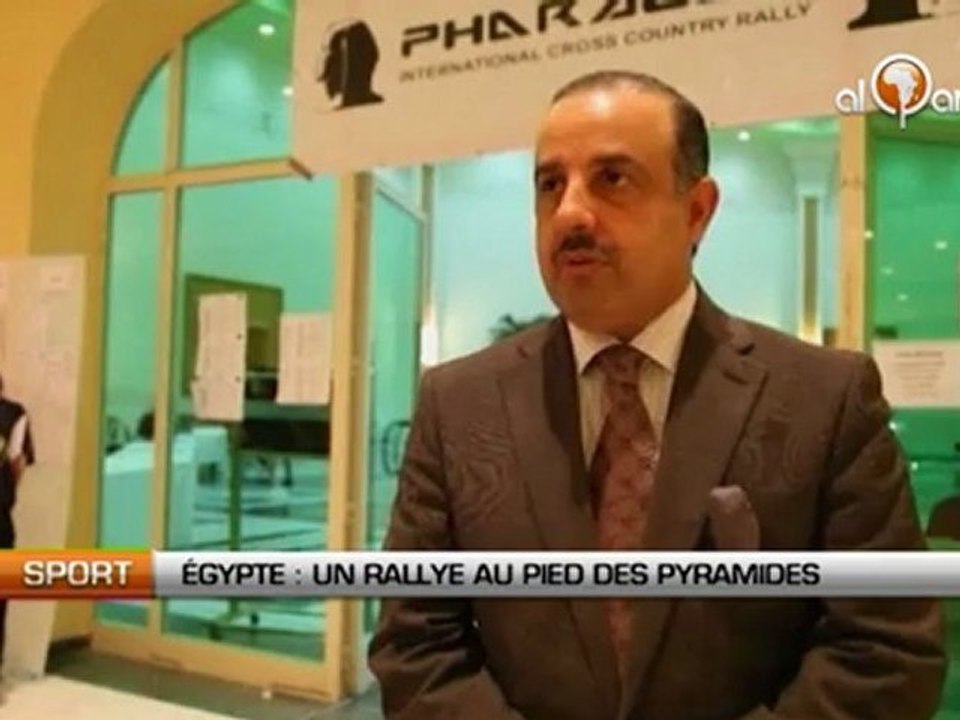 Egypte: Un rallye au pied des Pyramides