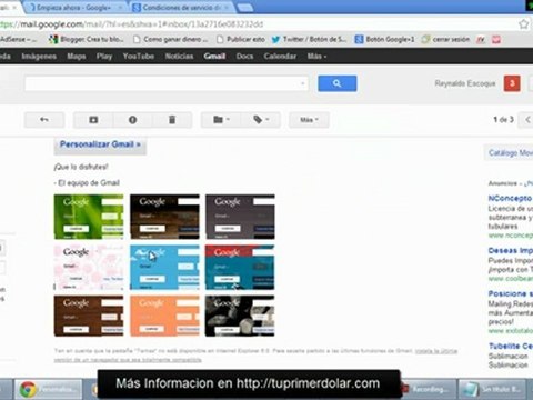 Como crear un cuenta en Gmail y Configurarla (Tutorial Avanzado)