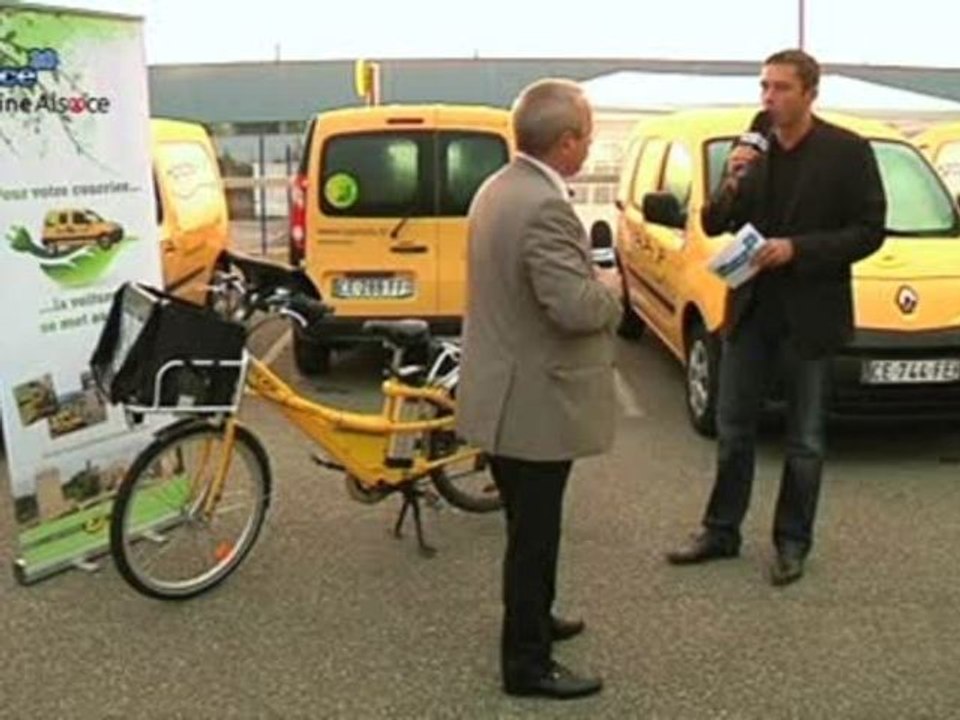 Colmar: la Poste roule électrique!