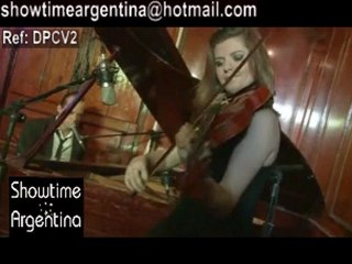 REF: DPVC2  DUO Instrumental & Vocal Jazz Pop Ballads Rock Disco Latin Tango showtimeargentina@hotmail.com--