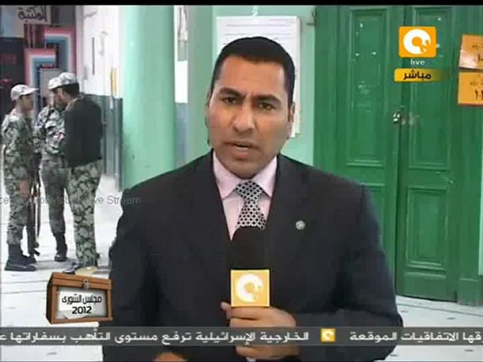 خناقة بين المرشحين مع عزوف الناخبين بالمنيا #Feb14