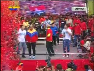 Candidato Chávez cerró campaña en Aragua y Carabobo