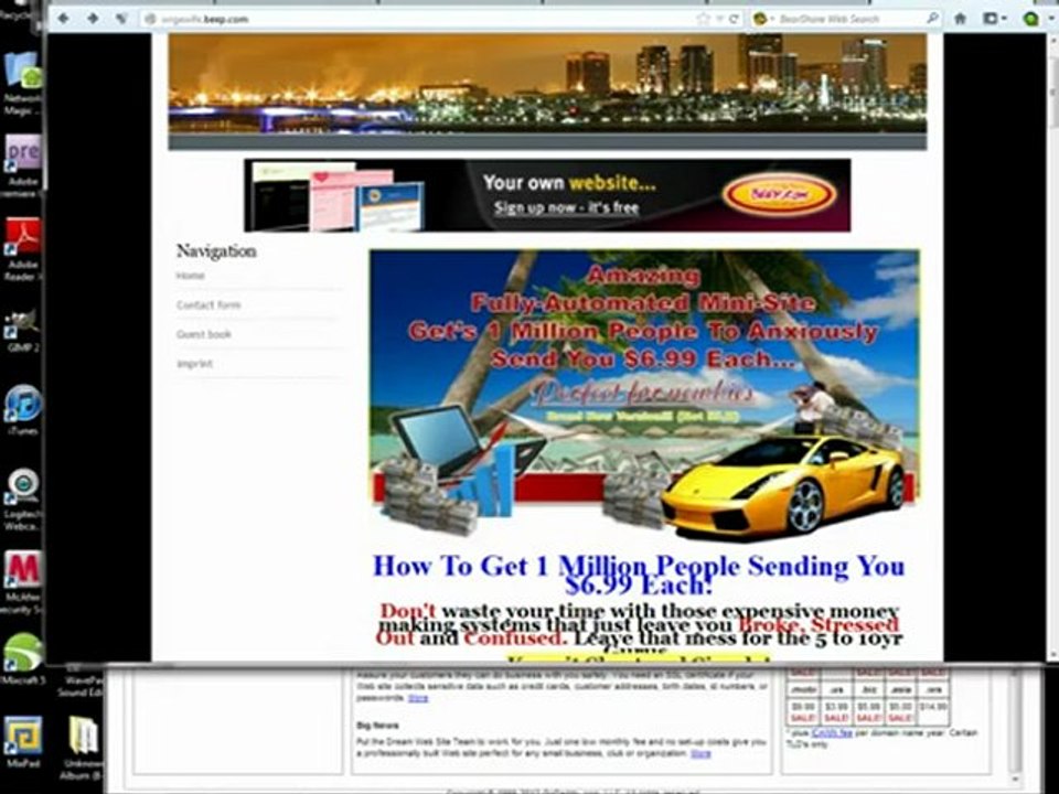 Easy system "Make money online" with no MLM