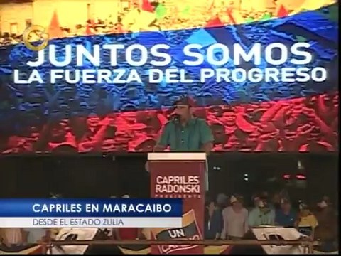Así fue el cierre de campaña de Capriles en Portuguesa y Zulia
