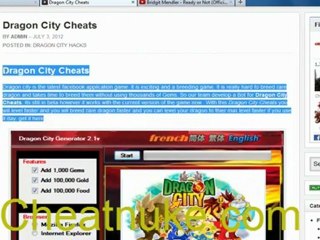 Dragon City Cheats Hack Bot