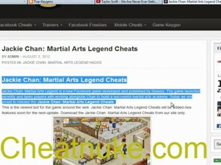 Jackie Chan Cheats hack Bot