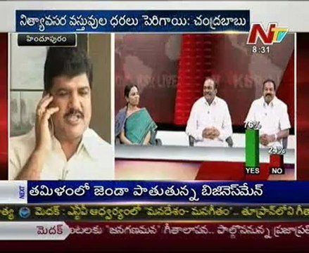 LiveShow with KSR-Sobha Nagi Reddy-Cong T.G.V.Krishna Reddy-TRS Vidyasagar-Dhulipalla Narendra-04