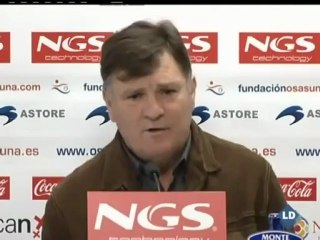 Camacho destituido como técnico del Osasuna