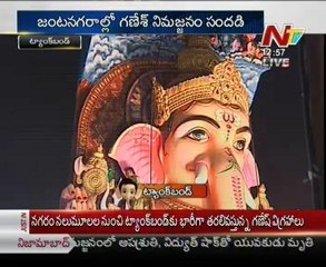 Ganesh Nimajjan 2012 - Khairatabad Ganesh Ready for Nimajjan - 02