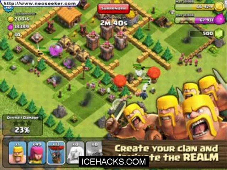 Clash Of Clans Iphone Hack * FREE Download - October 2012 Update