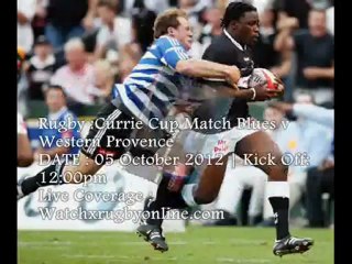 Watch Blues vs Western Provence Live Match Stream
