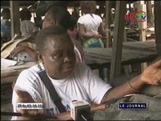 Cri de cœur des vendeurs du marché de fortune à côté de la CNRTV à Nkombo