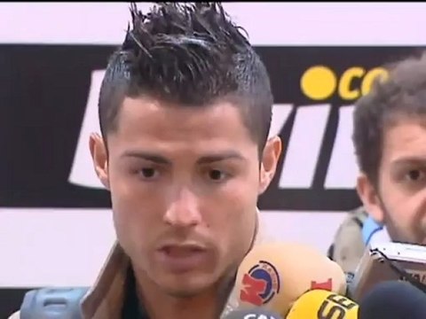 Ronaldo: Mi lesión no parece seria pero no quería arriesgar