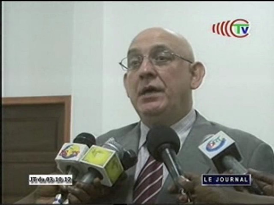 L’ambassadeur de Russie au Congo reçu en audience par le ministre Bienvenu Okiemy