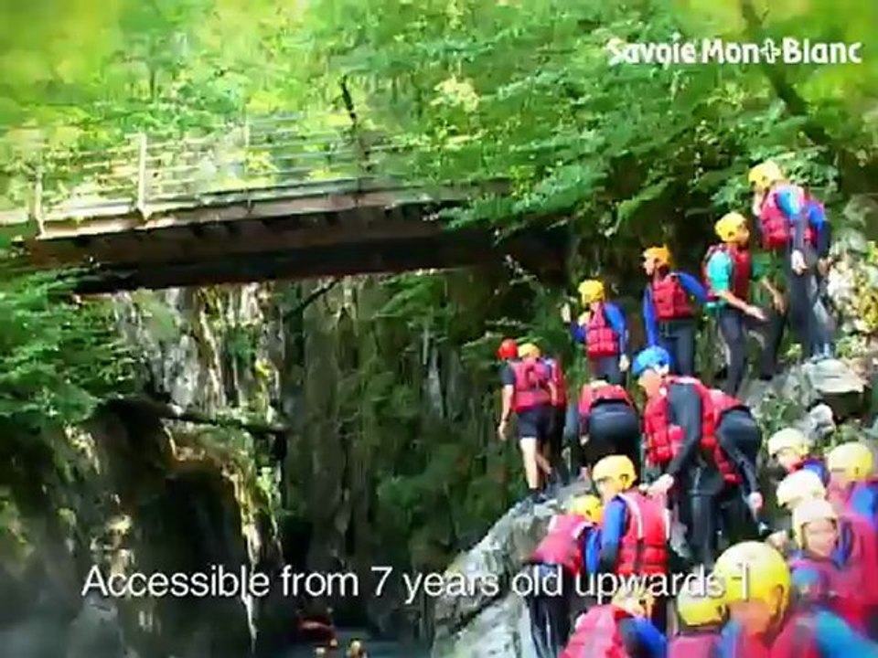 White water rafting on the Giffre river