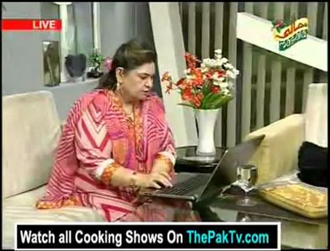Masala Mornings with Shireen Anwar - 4th October 2012 - Part 2