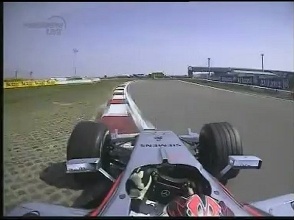 Nürburgring 2006 FP3 Kimi Räikkönen Spin