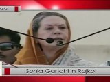 Sonia Gandhi in Gujarat slams BJP on its double speak on corruption