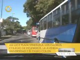 En Video: Llegan autobuses a Caracas que trasladan a oficialistas