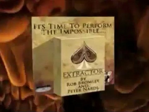 Extractor Blue Cards (Gold Edition) by Rob Bromley and Peter Nardi - Magic Trick