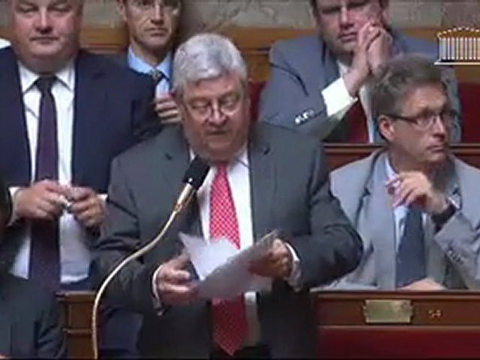 Question de Philippe Vitel à l'Assemblée Nationale