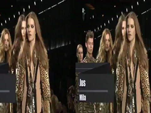 3D Just Cavalli Fall 2012 Backstage + Show - MFW | FashionTV