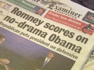 Voters give Romney the edge in first debate