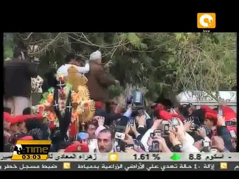 مصر شيعت أمس جنازة قداسة البابا شنودة الثالث