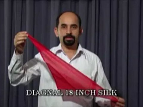 18 Inch Diamond Silk by Uday - Magic Trick
