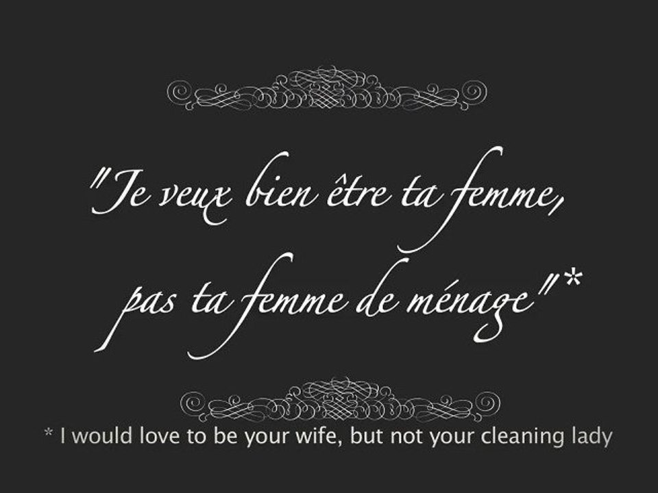 Pack Mariage O2 : "Je veux bien être ta femme, pas ta femme de ménage"