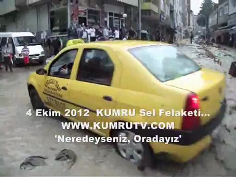 KUMRU'DA  SEL FELAKETİ