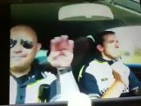 Polícias espanhóis apanhados a curtir à grande