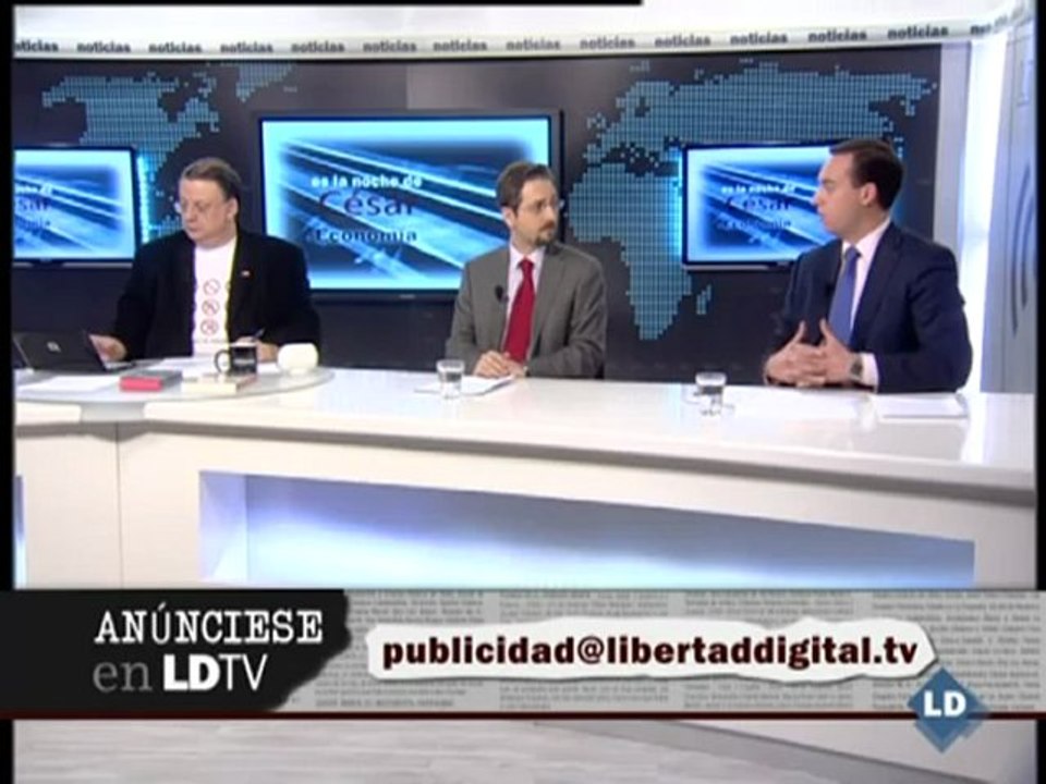 Tertulia económica con Alberto Castillo y Manuel Llamas  - 25/03/11
