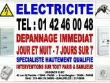 ELECTRICIEN PARIS 13e - TEL : 01 42 46 00 48 - DEPANNAGE IMMEDIAT 24/24