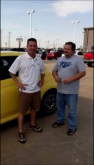 Happy Customer Dan Showing Off 2012 Fiat 500 | Area Oklahoma City Dealer