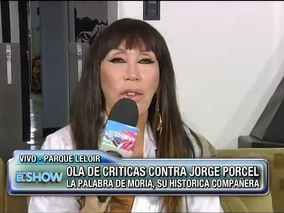 Moria Casán recordó a Jorge Porcel