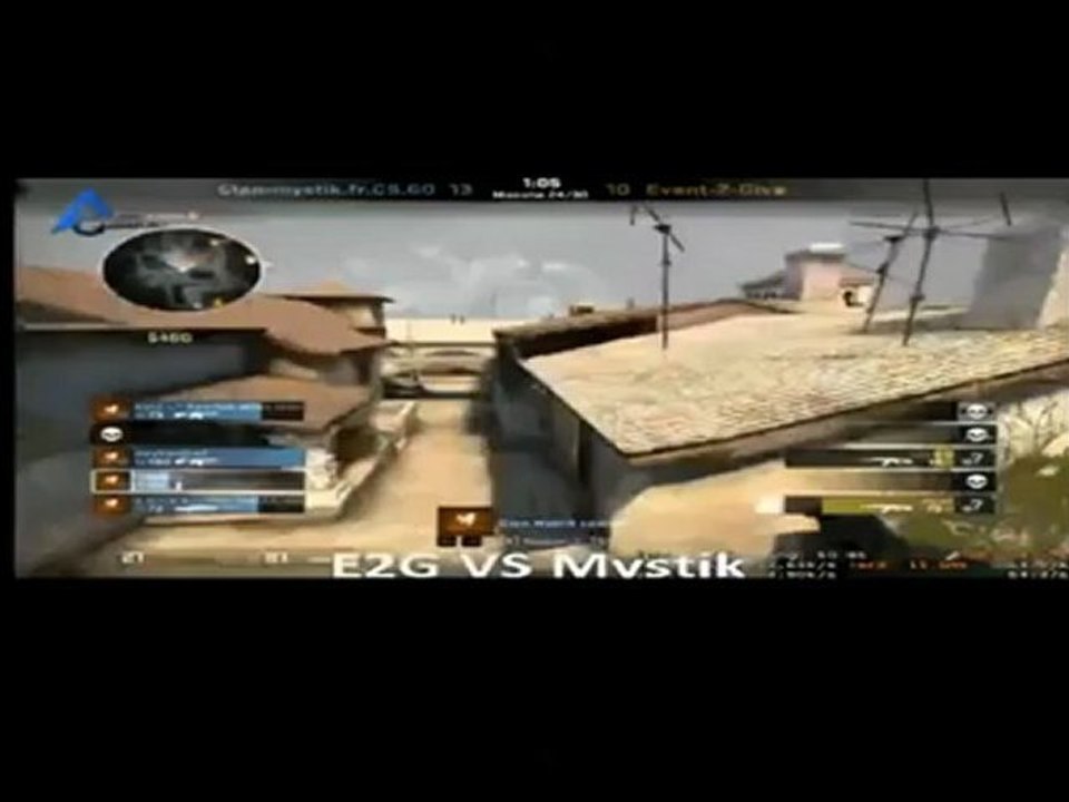 Clan- mystik vs  E2G  Sur CS.GO