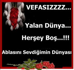 VEFASIZ ŞİİRLİ SesliTutkunum.com Bekleriz