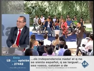 Tertulia politica de César. La carga del nacionalismo catalán
